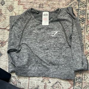 gymshark long sleeve crop top